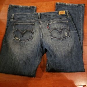 Women's Levi's 524 too super low size 17 m